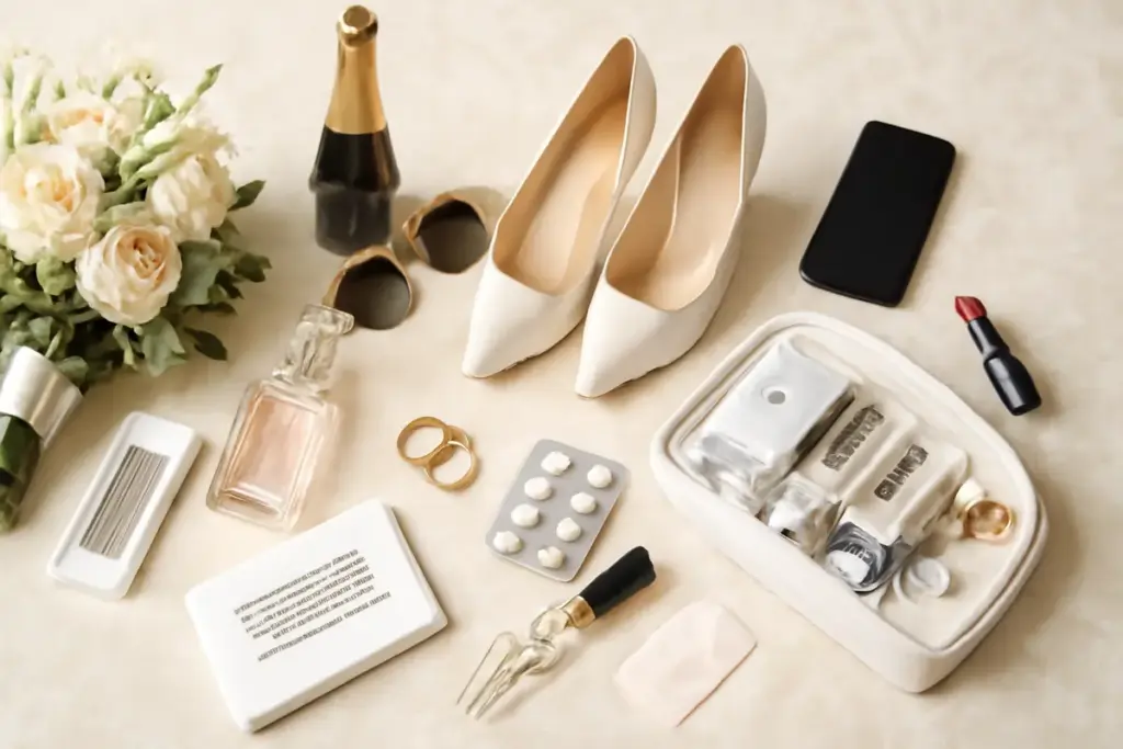 Cosa non deve mai mancare nel kit degli sposi? I must-have che semplificano la giornata