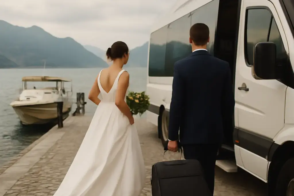 Location per matrimoni sul lago: come gestire logistica e spostamenti senza stress