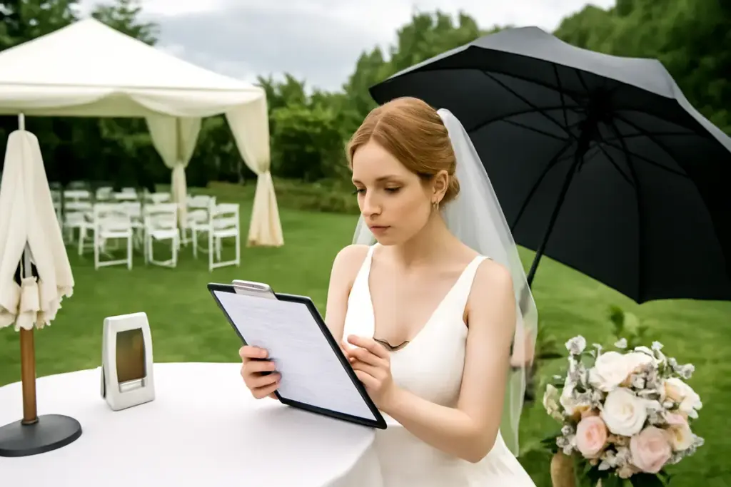 Come organizzare un matrimonio all’aperto senza rischiare imprevisti? Le precauzioni indispensabili
