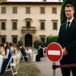Ville storiche per ricevimenti di nozze: attenzione alle limitazioni sull’uso degli spazi