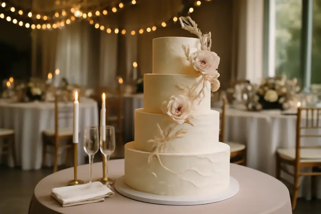 Tendenze per il wedding cake: i dettagli di design che conquistano la scena e valorizzano il ricevimento