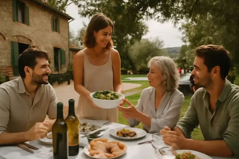 Ricevimento informale in agriturismo: il racconto autentico di una giornata senza stress