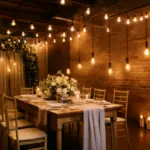 Illuminazione scenografica matrimonio: le nuove idee di tendenza che trasformano gli spazi con semplicità