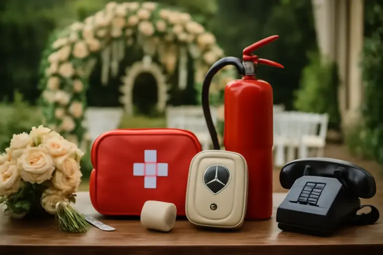 Quali servizi di emergenza deve offrire una location di matrimonio? I dettagli che pochi controllano