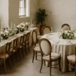 Tavoli imperiali o rotondi? Il trend che rivoluziona la disposizione ospiti per un effetto più conviviale