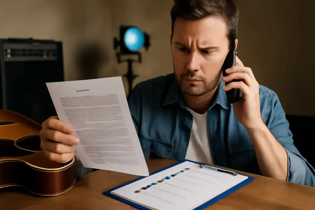 Fornitori di musica dal vivo: elementi da verificare prima di firmare il contratto che molti ignorano