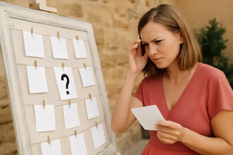 Classici errori nella gestione del tableau de mariage: evitabili con un semplice trucco