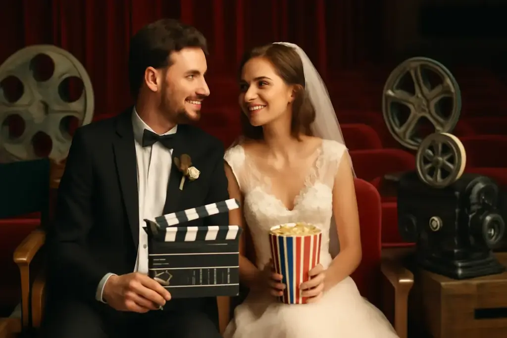 Matrimoni a tema cinema: le idee più originali che stanno conquistando le coppie italiane