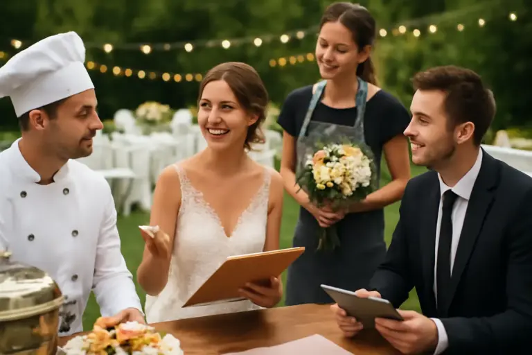 Come coordinare i fornitori il giorno delle nozze? L’approccio che fa lavorare tutti in armonia